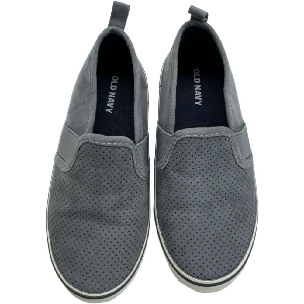 Boys Old Navy Slip-On Shoes - Gray - Size 9